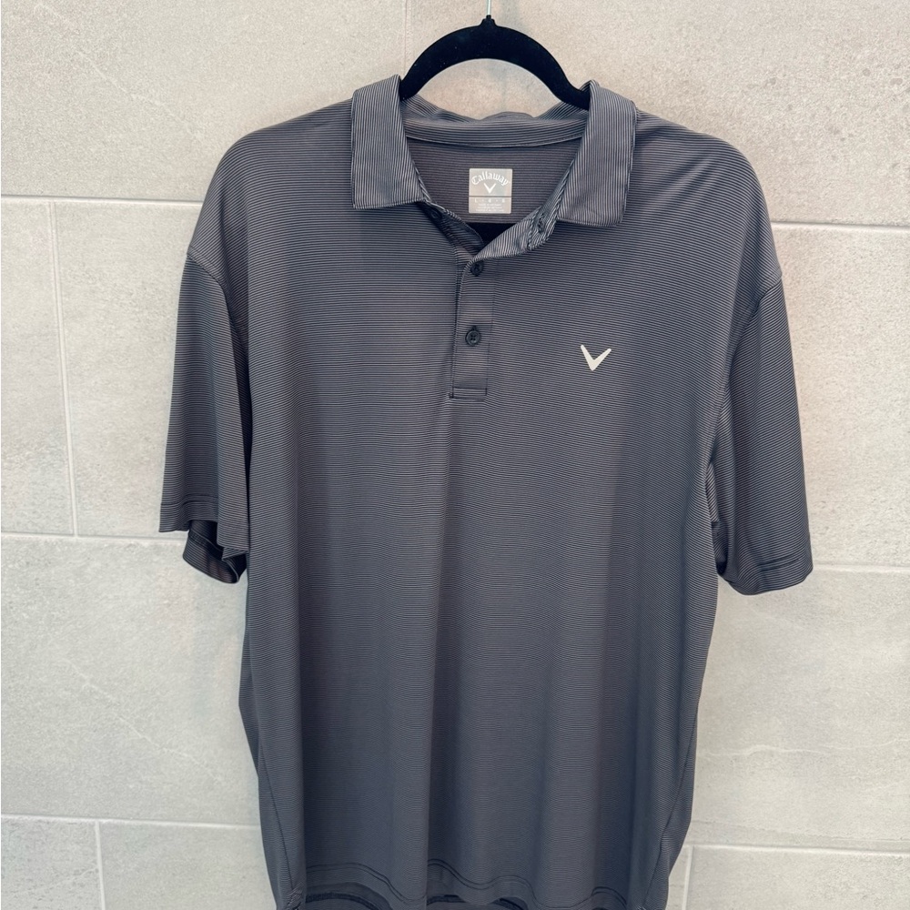 Callaway Gray Golf Polo Shirt